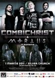 Afis Concert Combichrist si Mortiis in Romania la The Silver Church