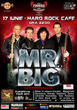 Afis Concert Mr. Big la Hard Rock Cafe