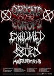 Afis Concert Exhumed, Rotten Sound si Magrudergrind in Cluj-Napoca