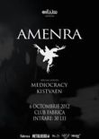 Afis ASILUUM NIGHT 4: Concert AMENRA in club Fabrica din Bucuresti