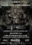 Afis Concert BLASPHEMOPHAGHER in Private Hell din Bucuresti