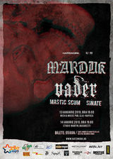 Detalii privind biletele la concertele Marduk / Vader in Romania