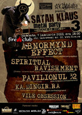 Noi detalii despre editia a 3-a Satan Klaus Metal Party