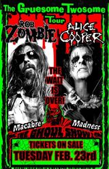 Alice Cooper si Rob Zombie canta impreuna in turneu