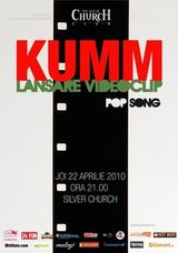 Concert si lansarea unui nou videoclip Kumm la Silver Church