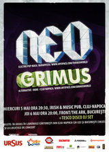 Neo si Grimus in concert la The Ark in Bucuresti