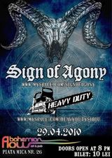 Concert Sign Of Agony si Heavy Duty in Sibiu