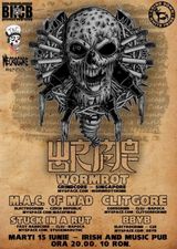 Concert Wormrot in Irish & Music Pub din Cluj Napoca