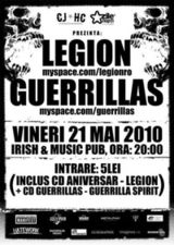 Concert Guerillas si Legion la Irish & Music Pub din Cluj Napoca