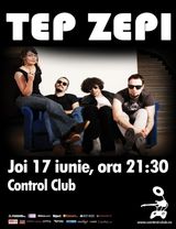 Concert Tep Zepi in Club Control din Bucuresti
