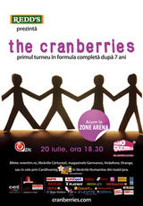Concert Cranberries marti seara la Zone Arena din Bucuresti