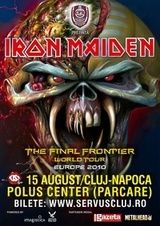 Reguli de acces si informatii despre concertul Iron Maiden din Cluj Napoca