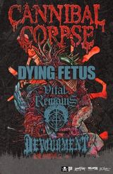 Cannibal Corpse in turneu alaturi de Dying Fetus