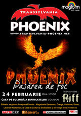 Concert Phoenix la Casa de Cultura a Sindicatelor din Oradea