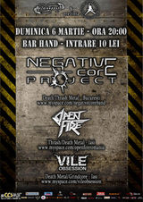 Concert Negative Core Project in bar Hand din Iasi