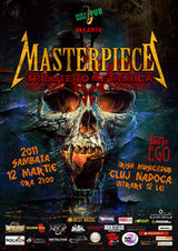 Concert Masterpiece (Metallica tribute band) in Cluj-Napoca