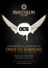 Concertul Omul Cu Sobolani in Pantheon club Timisoara