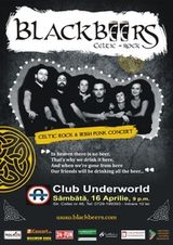 Concert Blackbeers in club Underworld din Bucuresti