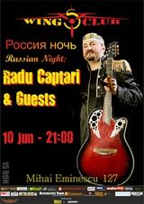 Russian Night cu Radu Captari & Guests in Wings