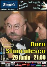 Concert Doru Stanculescu in Sinner's Club Bucuresti