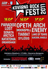 Opeth, Arch Enemy si altii la Kavarna Rock Fest 2011