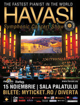 Concert Havasi: Symphonic Red Concert Show la Bucuresti