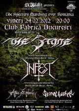 Concert The Stone, Infest, Apa Simbetii si Spinecrusher in club Fabrica