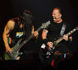 Metallica vor concerta in Rusia in 2010