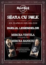 Concert Mircea Vintila si Mircea Baniciu la Hard Rock Cafe