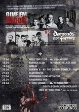 Concert GIVE 'EM BLOOD si DIAMONDS ARE FOREVER in Sibiu