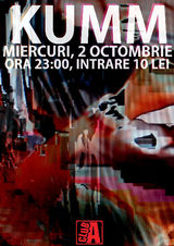 Concert Kumm in Club A, Miercuri 2 Octombrie