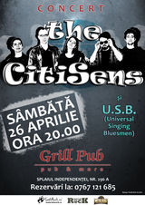 Concert The Citisens & U.S.B. in Grill Pub