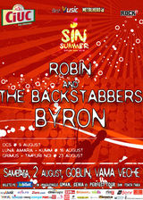 Concert Robin and the Backstabbers si byron pe 2 august la Sin Summer Goblin Vama Veche