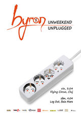 Concert unplugged byron in Flying Circus pe 3 aprilie