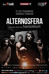 ALTERNOSFERA - Haosoleum - lansare de album la Arenele Romane pe 9 Octombrie