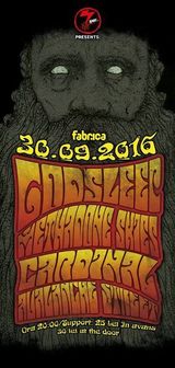7inc prezinta Godsleep // Methadone Skies // Cardinal // Avalanche Street // pe 30 septembrie in fabrica