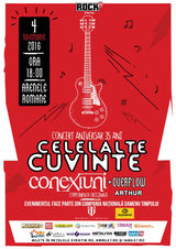 Concert CELELALTE CUVINTE si CONEXIUNI, in sprijinul Campaniei Oamenii Timpului, la Arenele Romane