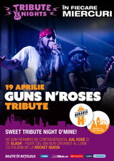 Concert Tribut Guns N` Roses pe 19 aprilie la Beraria H