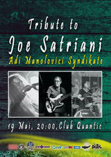 Concert tribut Joe Satriani la Quantic