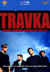 Concert Travka pe 22 noiembrie la Hard Rock Cafe