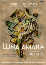 Concert si lansare de videoclip Luna Amara pe 13 octombrie in Quantic