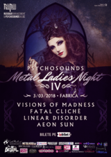 Psychosounds Metal Ladies Night IV pe 3 martie in Fabrica