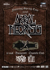 Concert Akral Necrosis pe 18 Mai in Quantic din Bucuresti