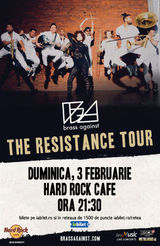 Concert Brass Against pe 3 februarie la Hard Rock Cafe