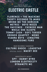 Florence and The Machine, Thirty Seconds to Mars si Bring Me The Horizon la Electric Castle