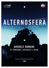 Alternosfera lanseaza un nou album pe 22 Februarie la Arenele Romane