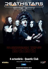 DEATHSTARS canta la Quantic Club pe 4 Octombrie