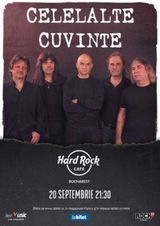 Concert Celelalte Cuvinte pe 20 septembrie la Hard Rock Cafe