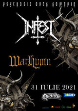 Concert Infest & Warhymn pe 31 iulie