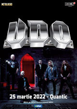 Concert U.D.O. la Quantic pe 25 Martie 2022